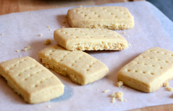 shortbread closeup